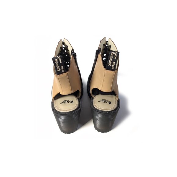 DR. MARTENS Carmelita Open Heel Platform Booties Womens Size 9 - Picture 8 of 9